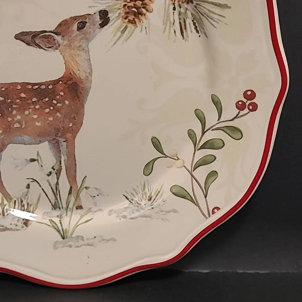 Better Homes and Garden Deer Plate - Picture 6 of 14